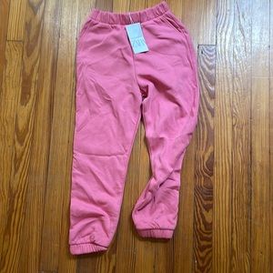 ZARA Hot Pink Sweatpants Size S - NWT